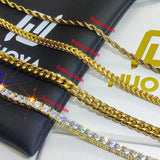 Money Lips Dollar Sign Grill Pendant Necklace with Chain