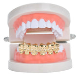 Skull Grillz Bottom Tooth Grills Dental Mouth Caps