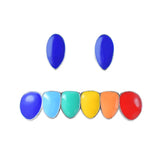 Colorful Hip Hop Teeth Set Rapper Grillz Body Jewelry