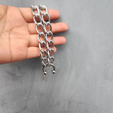 Hip Hop C Shape Necklaces Night Club Hyperbole Thick Chain Short Choker