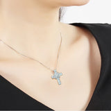 Hip Hop Cross Pendant Necklace AAA Cubic Zircon Pendant Necklace