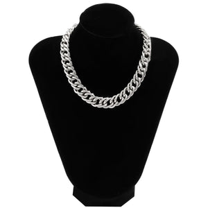 Vintage Cuban Chain Necklace Men Women
