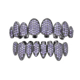 Hip Hop CZ Teeth Grillz Grills Dental Mouth Punk Tooth Caps