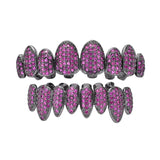 Hip Hop CZ Teeth Grillz Grills Dental Mouth Punk Tooth Caps