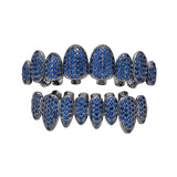Hip Hop CZ Teeth Grillz Grills Dental Mouth Punk Tooth Caps