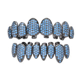 Hip Hop CZ Teeth Grillz Grills Dental Mouth Punk Tooth Caps