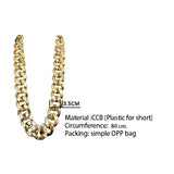 Hip-Hop Big Chain Necklace Nightclub Accessories