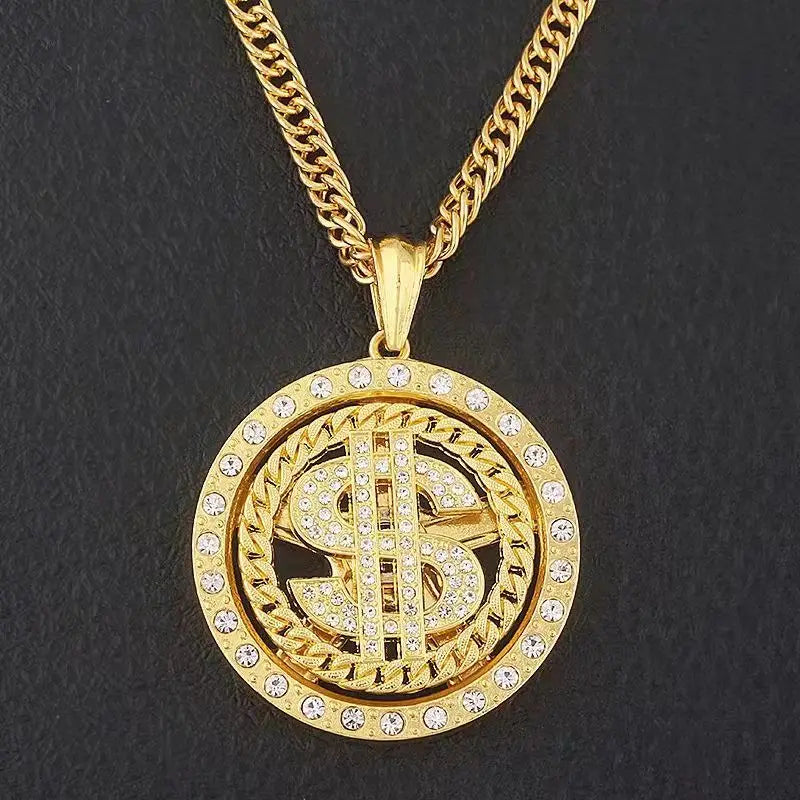 Hip-Hop Big Chain Necklace Nightclub Accessories