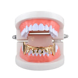 Hip Hop Fang Grillz Water Drop Bottom Teeth Caps