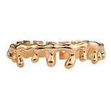 Hip Hop Water Drop Bottom Teeth Grillz