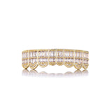 Iced Out CZ Baguette Stones Grillz Caps for Men Women