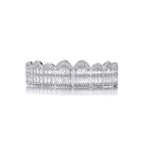 Iced Out CZ Baguette Stones Grillz Caps for Men Women