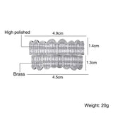 Iced Out CZ Baguette Stones Grillz Caps for Men Women