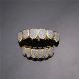 Hip Hop Iced Out Teeth Grillz Set