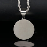 Hip Hop Iced Out Lion Head Pendant Necklace Charm For Men