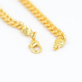 Hip Hop Golden Dumbbell Pendant Necklace European American Fitness Necklace