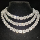 Hip Hop Iced Out Bling Big Size Chain Men Women Necklace High 13mm 20mm Width
