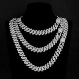 Hip Hop Iced Out Cuban Chain 15MM Bling Men's Necklace