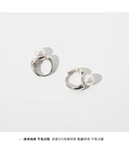 Hip Hop Kpop Pearl Hoop Earrings Jewelry Hot Dropship Earrings