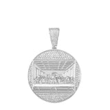 Hip Hop Last Supper Pendant Iced Out Men's Jewelry