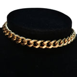 Thick Miami Cuban Link Chain Necklace Stainless Steel Jewelry