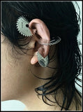 Hip Hop Sawtooth Gear Without Ear Clips Men and Women Nightclub