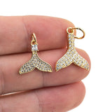 Hip Hop I Love You/Yes CZ Pendant Necklace Charms