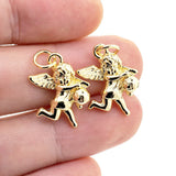 Hip Hop I Love You/Yes CZ Pendant Necklace Charms