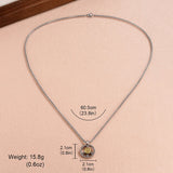 Hip Hop Punk Style Skull Pendant Necklace