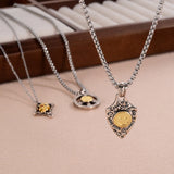 Hip Hop Punk Style Skull Pendant Necklace