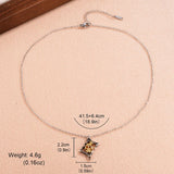 Hip Hop Punk Style Skull Pendant Necklace