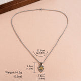 Hip Hop Punk Style Skull Pendant Necklace