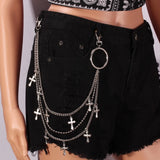 Hip Hop Metal Knot Pants Chain Accessory