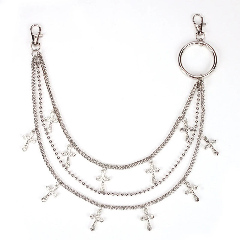 Hip Hop Metal Knot Pants Chain Accessory