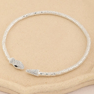 Hip Hop Punk Snake Necklace for Women Torques