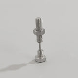 Hip Hop Punk Stainless Steel Stud Earrings