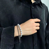 Hip-Hop Punk Style Bracelet Stack Couple Jewelry