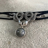 Hip Hop Snake Necklace Choker Collar Halloween