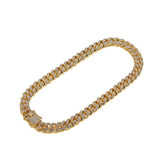 Hip Hop Cuban Chain with CZ Inlay Men's Necklace