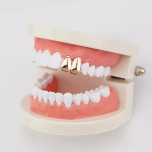 Hip Hop Style Single Tooth Cap Grills Dental Braces
