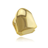 Hip Hop Style Single Tooth Cap Grills Dental Braces