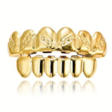 Golden Teeth Grills Set Removable Dental Grills for Halloween