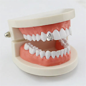 Hip Hop Teeth Grillz Unisex Mouth Grills Tooth Caps Crystal