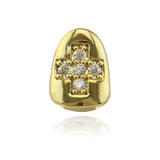 Hip Hop Teeth Grillz Unisex Mouth Grills Tooth Caps Crystal