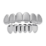 Hip Hop Teeth Grillz Top Bottom Grills Dental Mouth Punk Tooth Caps Cosplay