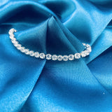 Hip Hop Tennis Bracelet Men CZ 4mm Iced Out Streetwear Jewelry