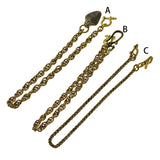 Hip Hop Wallet Chain with Clasp, Biker Trucker Keychain