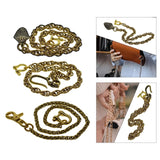 Hip Hop Wallet Chain with Clasp, Biker Trucker Keychain