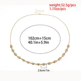 Silver Waist Chain Belt for Parties and Dresses