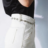 Silver Waist Chain Belt for Parties and Dresses